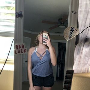 Blue top